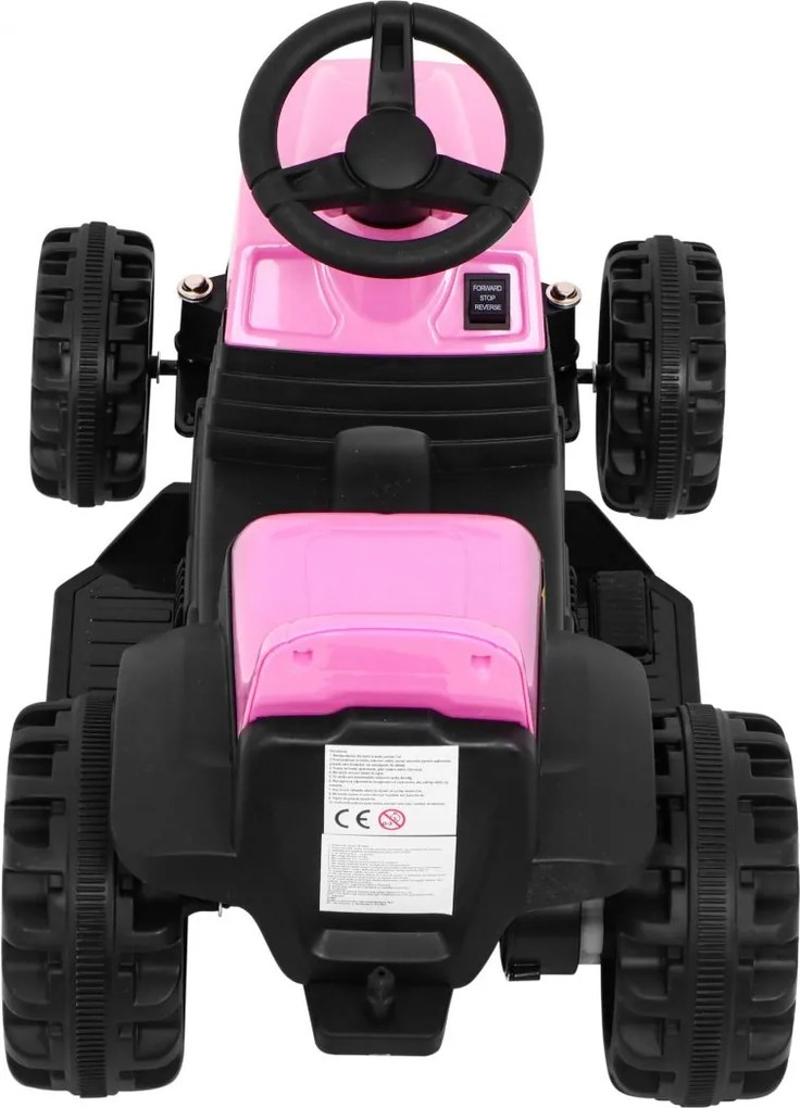 Ramiz Traktor s prívesom ružový