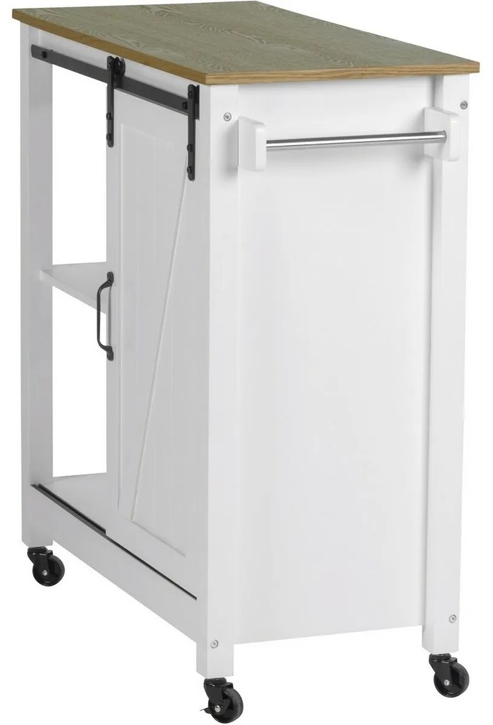 Wenko Kuchynský vozík Landhaus, 80 x 40 x 88,5 cm