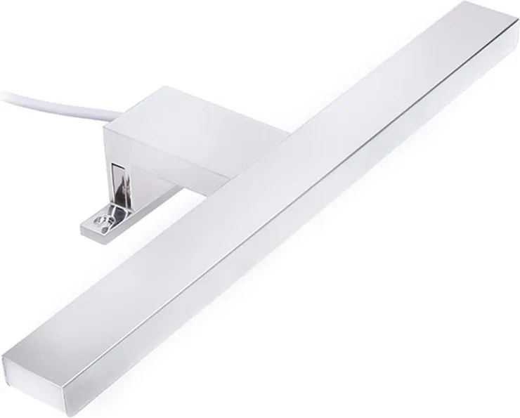 Mereo Mereo, Led kúpeľňové osvetlenie nad zrkadlo, strieborné, 40 cm, 7 W, 455 lm, 4000 K, IP44, 230 V, MER-CN700G40