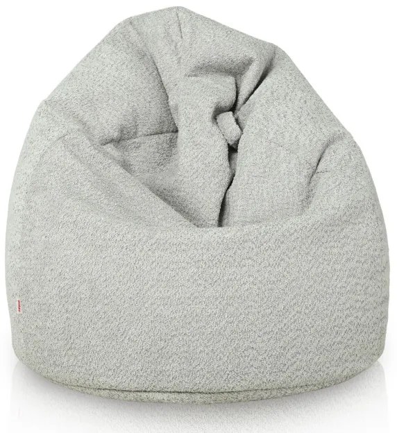 Sedací vak SAKO svetlosivý bouclé