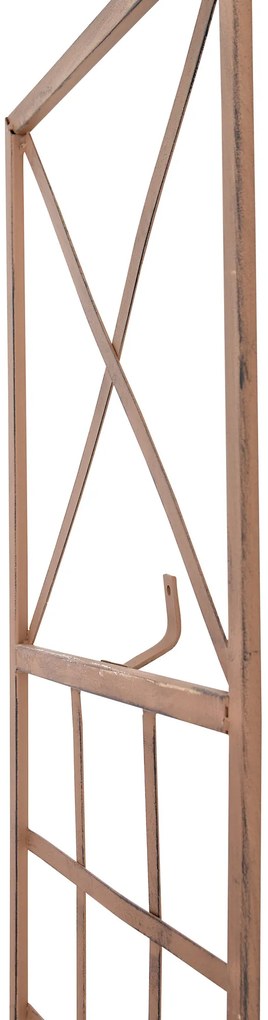 Mriežka na popínavé rastliny Trigo - 198 x 40 cm - Hnedá antik