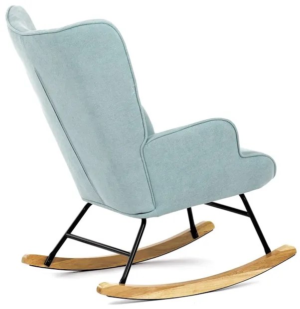 Autronic BONTEC Hojdacie kreslo, modrá, látka, AK-371 BLUE2 Farba: Hnedá