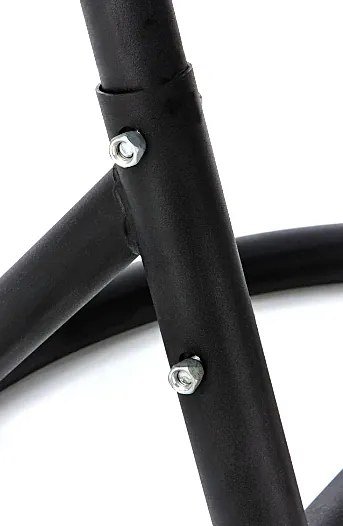 Závěsné houpací křeslo Houseland Luna XL černé