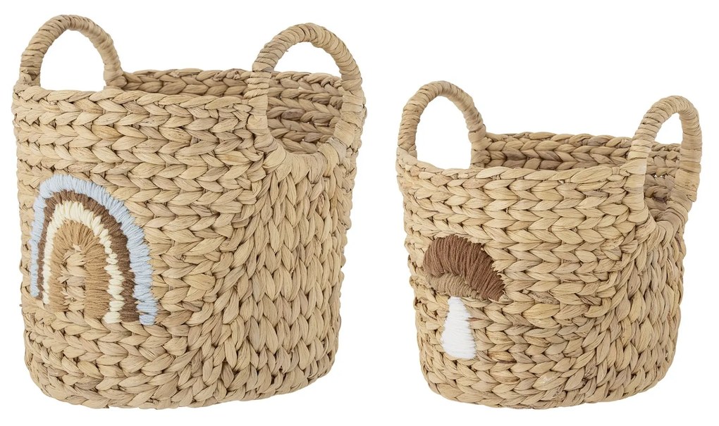 Bloomingville Úložný kôš Agnes Water Hyacinth menší