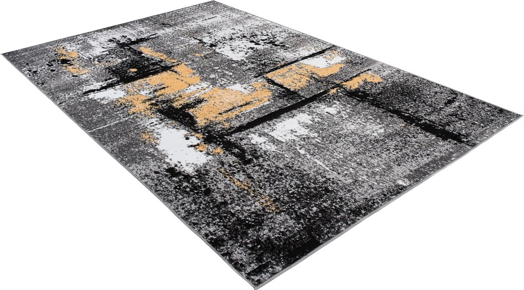 TA Koberec Q541C WHITE MAYA PP EYM Sivý Obdĺžnikový Rozmer: 250x300 cm