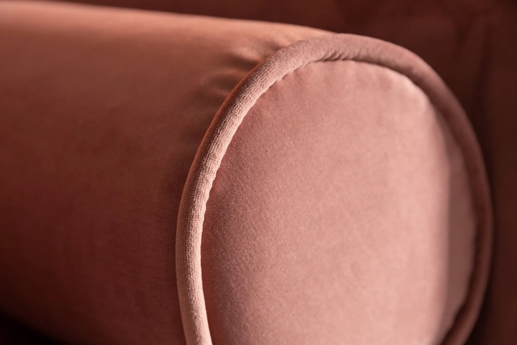 Pohovka COZY VELVET 220 cm staroružový zamat