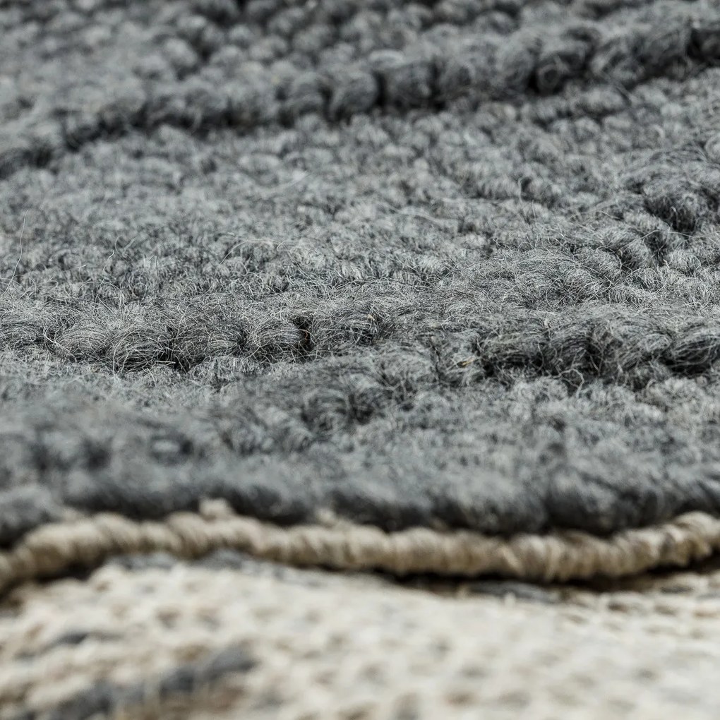 Kusový koberec Tahar 99001K antra, 120x180, šedá, obývacia izba, Dywany Łuszczów