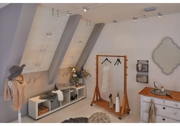 Paulmann 94436 - SADA 5xGU5,3/10W Bodové svietidlo CARDAN 230V matný chróm