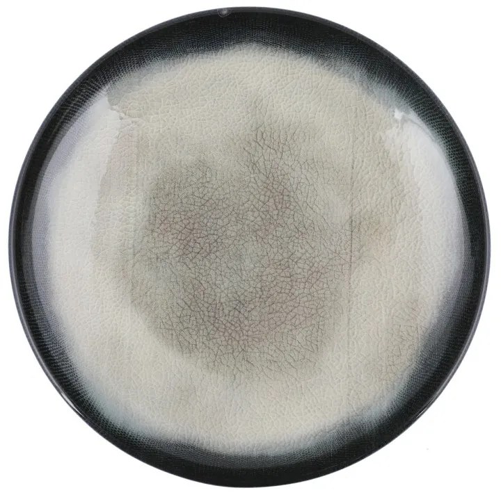 Porcelánová sada 26 ks talířů CeramicLike modrá/hnědá