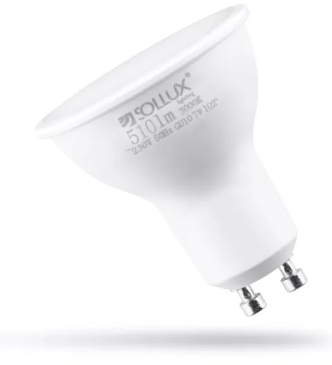 LED žiarovka GU10 3000K 7W 510lm