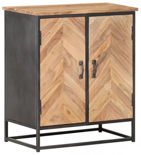 vidaXL Komoda 60x35x70 cm masívne akáciové drevo-