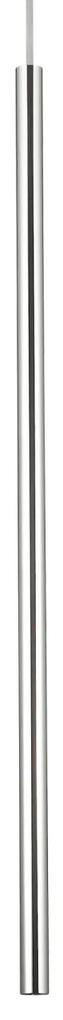 IDEAL LUX LED závesný moderný luster ULTRATHIN, chrómovaný, 100cm