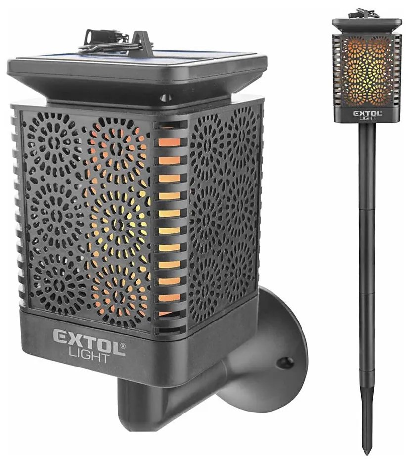 Extol - LED Solárne svietidlo 4v1 LED/600 mAh/1,2V IP44