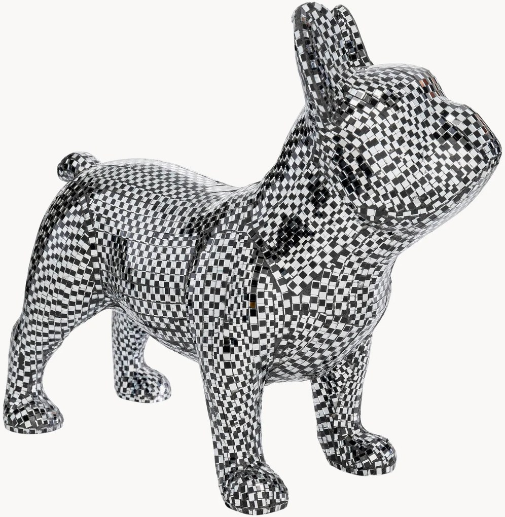 Zrkadlová dekorácia Bulldog Disco