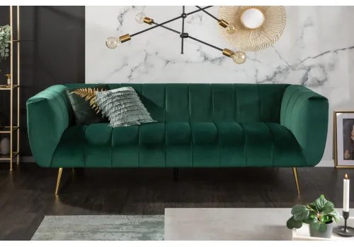 Sedacia súprava 40404 225cm Noblesse Zamat Smaragdovozelená  - Komfort-nábytok