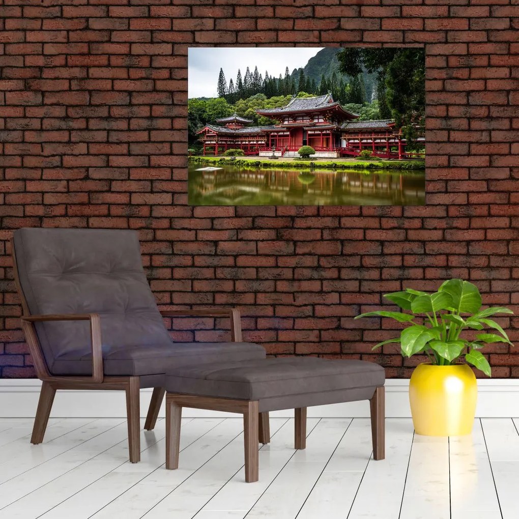 Obraz - Budhistický kláštor (90x60 cm)