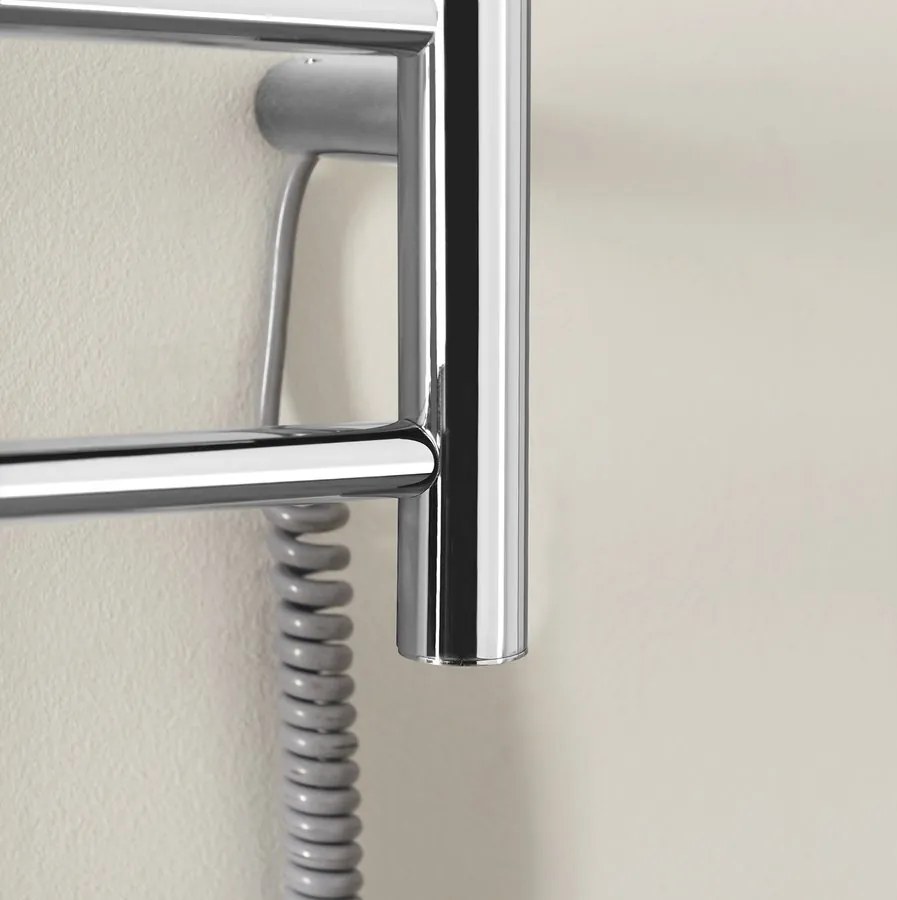Sapho Sapho, REDONDO elektrický sušiak uterákov, guľatý, 500x900 mm, 75 W, leštená nerez, ER220V