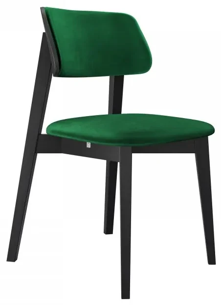 Čalúnená jedálenská stolička KT63/C, Dostupné poťahy: Magic Velvet 2205, Farby: buk