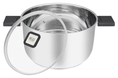Resto - Hrniec s pokrievkou ANSER 5,8 l 24 cm