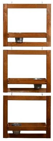 dobar Súprava závesných kvetináčov (100382340)