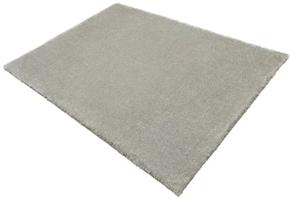 Koberec Shaggy Silky 72 strieborný / sivý