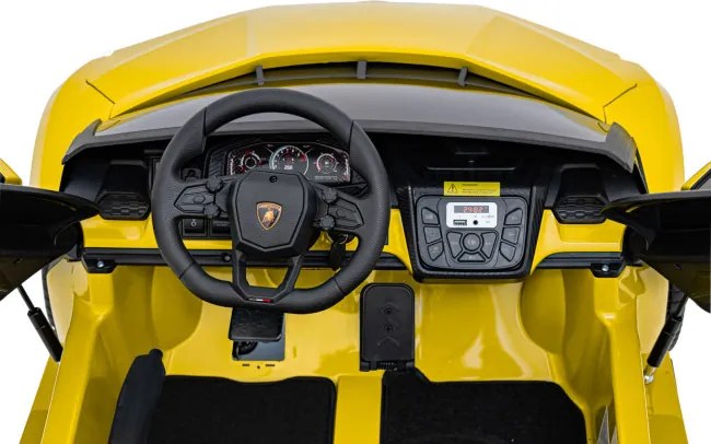 Elektrické autíčko Lamborghini Revuelto XL STRONG žlté