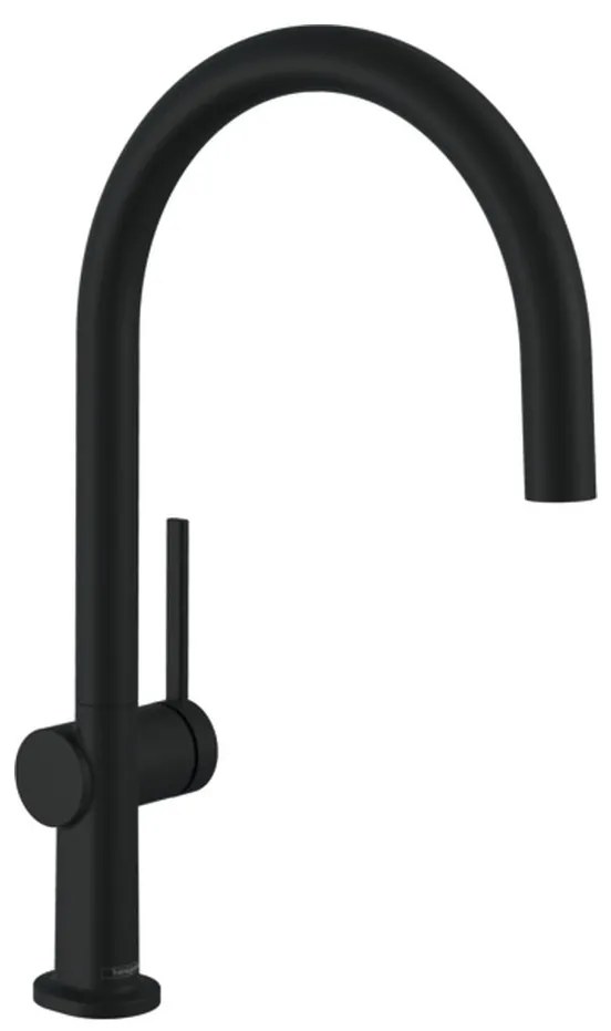 Hansgrohe M54, drezová batéria Talis 220, s uzatváracím ventilom na spotrebič, čierna matná, HAN-72805670