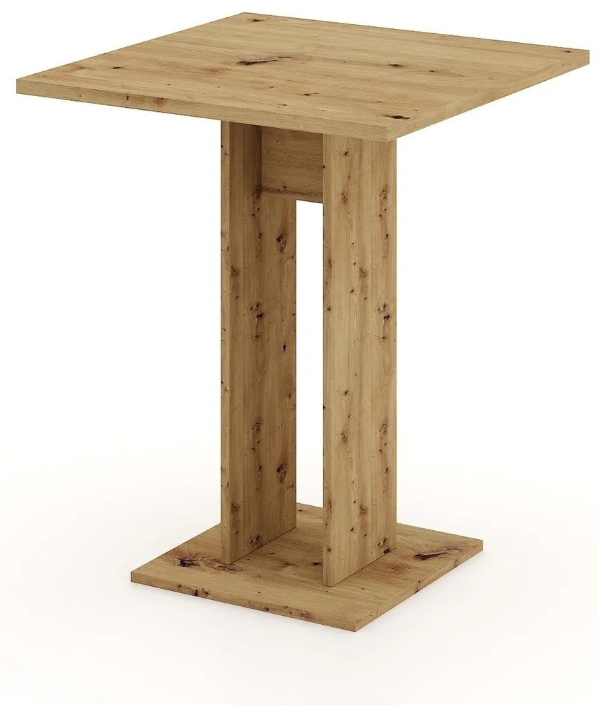 Jedálenský stôl Evert 67,5 cm dub remeselný