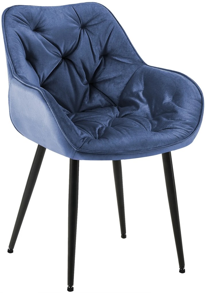 Stolička Tanna - zamat - Modrá