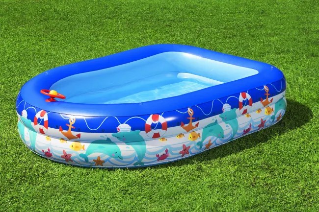 Detský bazén Bestway 54370 morský kapitán 213x155x132 cm