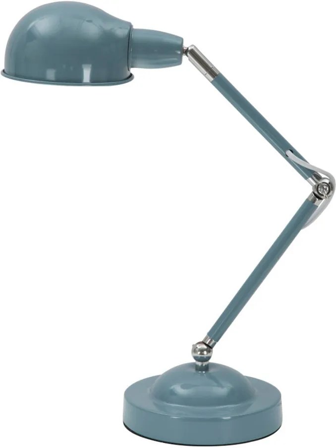 Modrá stolová lampa Mauro Ferretti Wayne