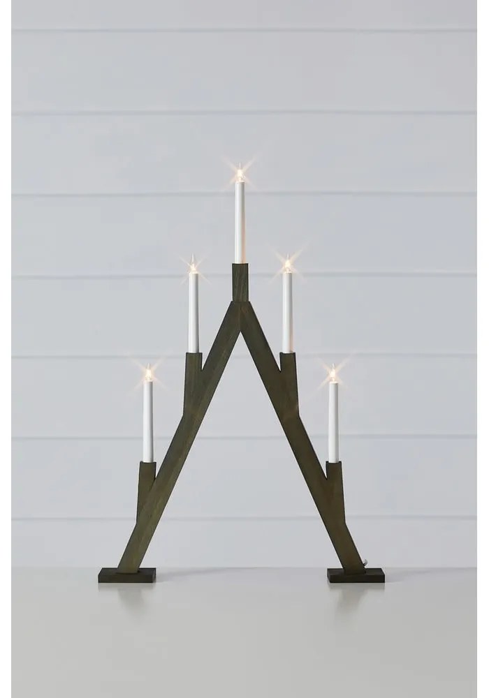 Tmavohnedá vianočná svetelná dekorácia Bjurfors – Markslöjd