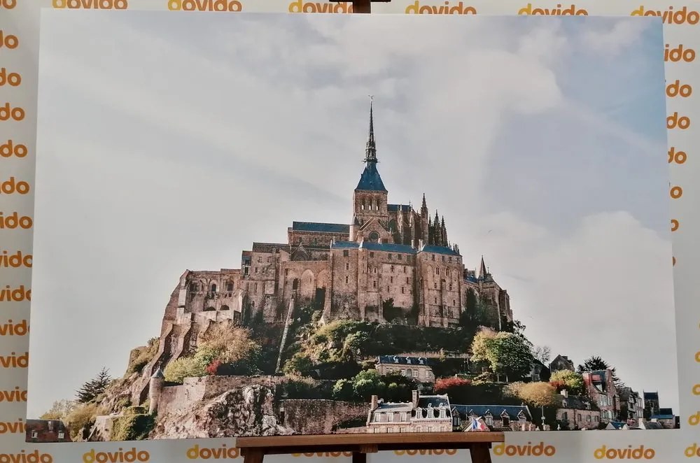 Obraz opátstvo Mont-Saint-Michel
