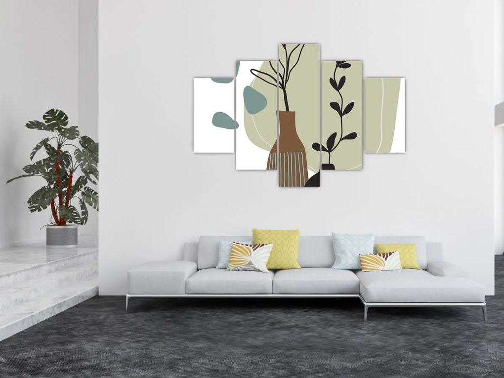 Obraz - Kvety vo váze N⁰2 (150x105 cm)