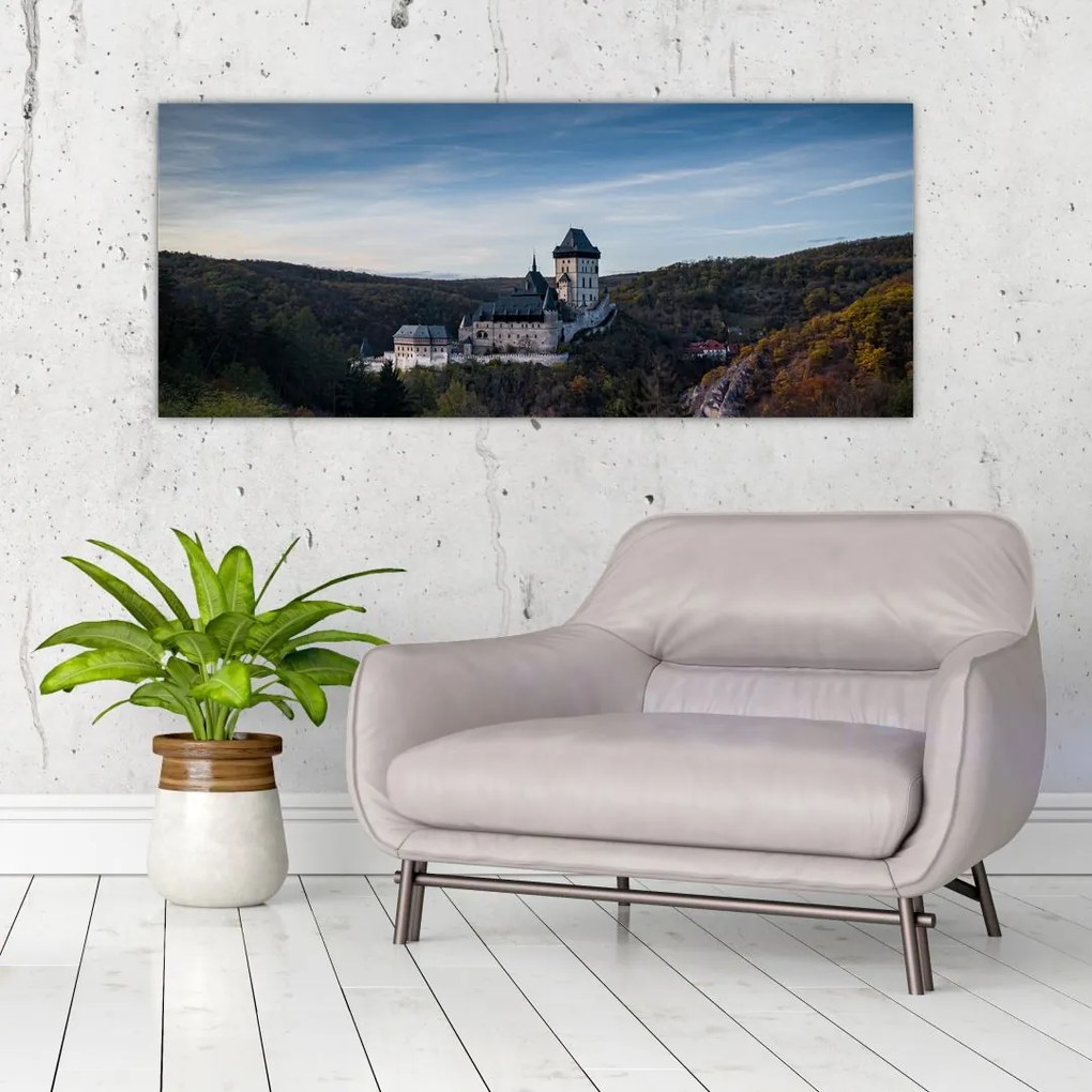 Obraz Karlštejn (120x50 cm)