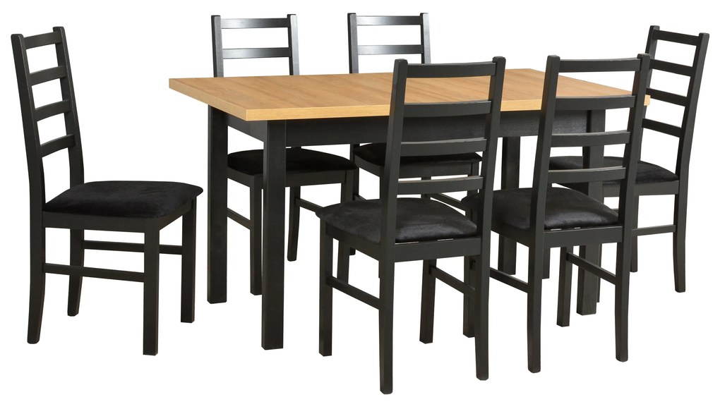 Jedálenský set Modern 1 XL (pre 6 až 8 osôb). Akcia -21%. Vlastná spoľahlivá doprava až k Vám domov. 1051025