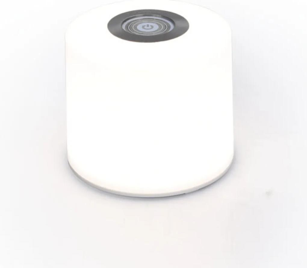 LUTEC Stolová múdra LED lampa NOMA s funkciou RGB, 2,3W, teplá biela-studená biela, IP44