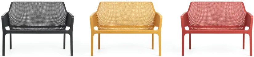 NARDI Záhradná lavica NET BENCH CORALLO
