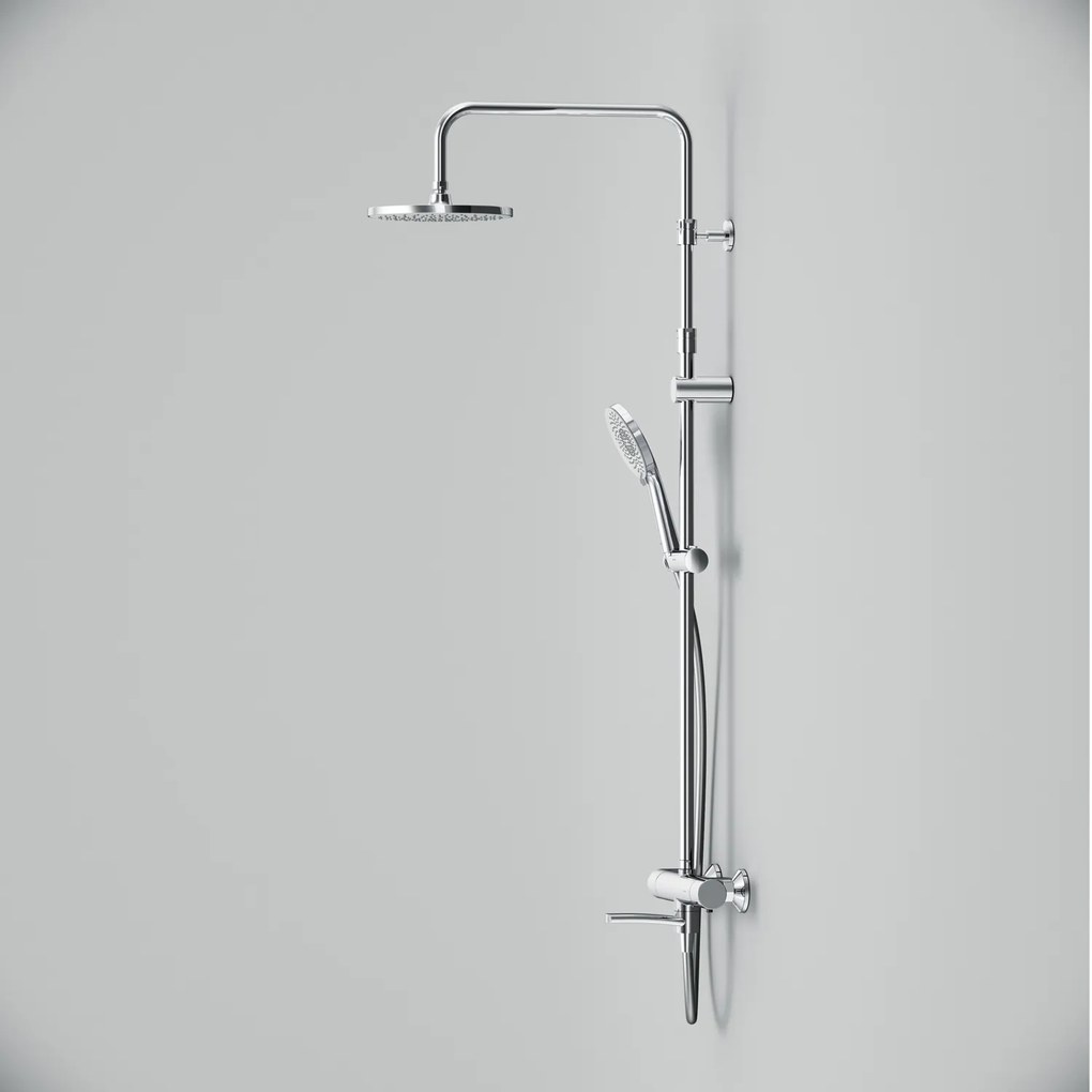 Sprchový systém AM.PM X-Joy F0785A500 s termostatickou vaňovou a sprchovou batériou, chróm