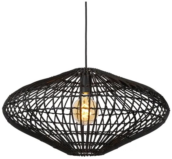 Lucide 03435/56/30 - Luster na lanku MAGALI 1xE27/40W/230V čierna