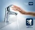 Grohe Eurosmart - Umývadlová batéria s výpusťou Push-Open, chróm 23924002