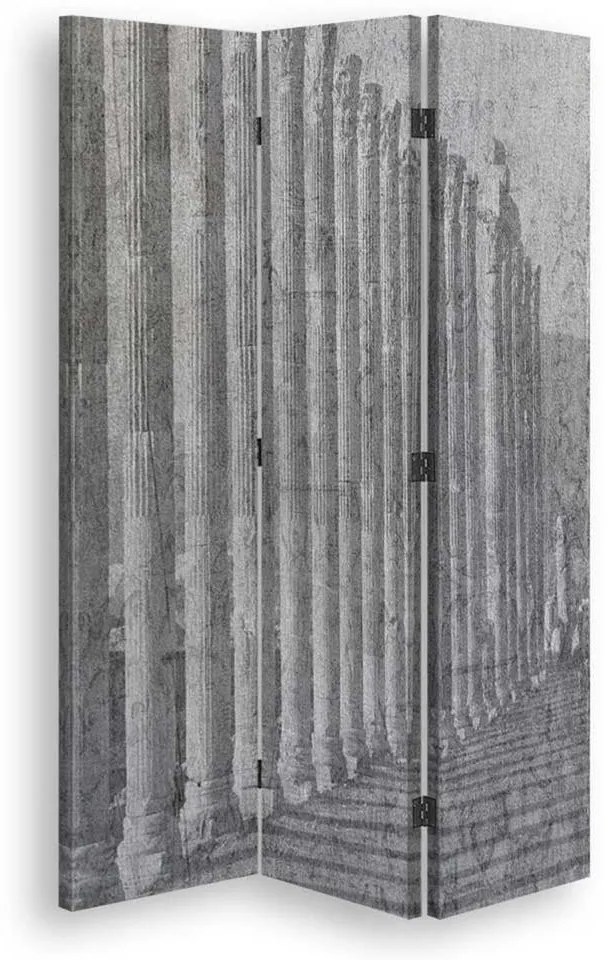 Ozdobný paraván, Architektonický řád - 110x170 cm, trojdielny, klasický paraván