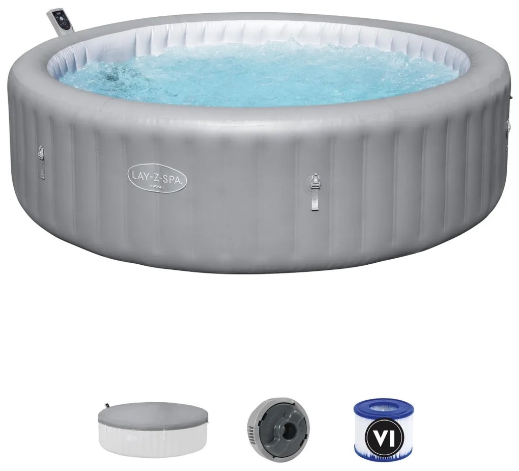 Lay-Z-Spa HAWAII AirJet 8 BESTWAY 6001J – nafukovacia vírivka pre 8 osôb