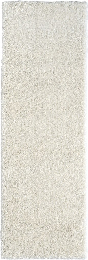 My Flair, Behúň My Shaggy creme, 80x300, biela, chodba / predsieň