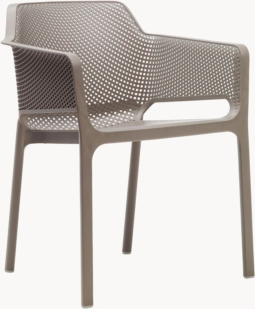 Stohovateľná záhradná stolička's opierkami Net