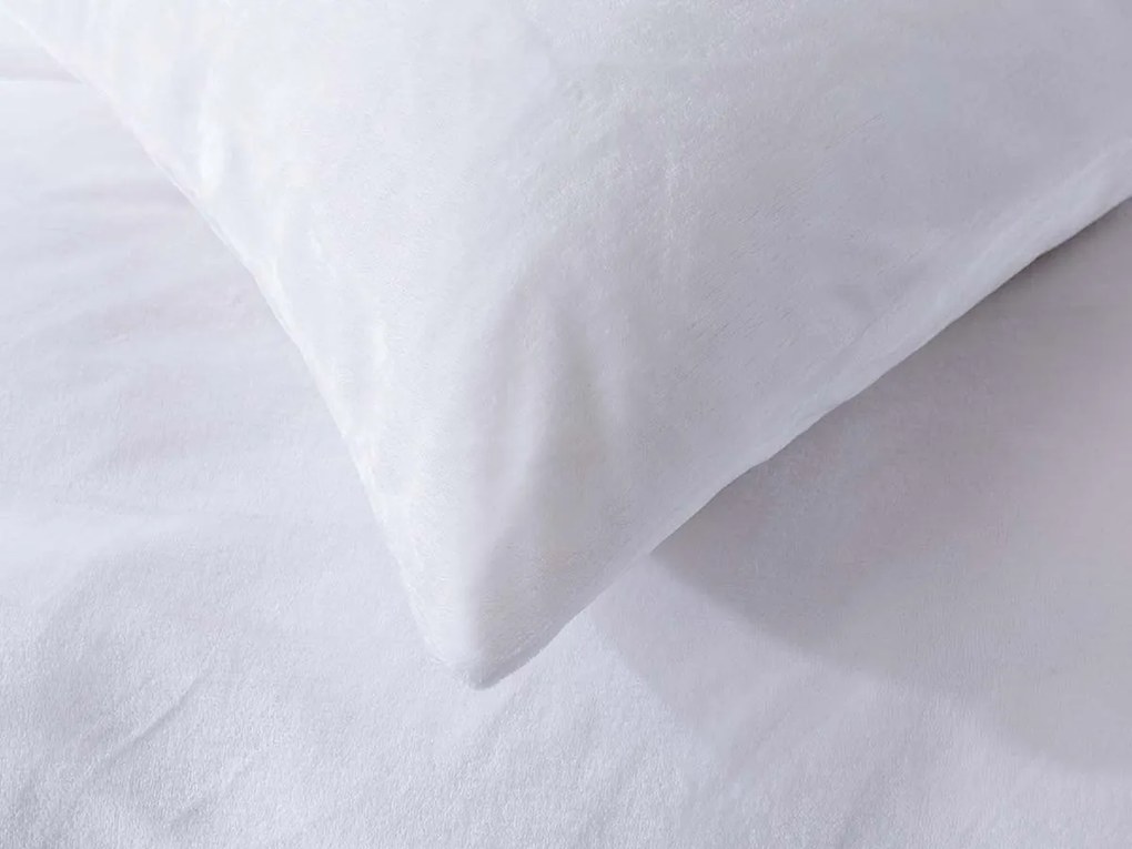 XPOSE® Mikroplyšové JORGA - biele