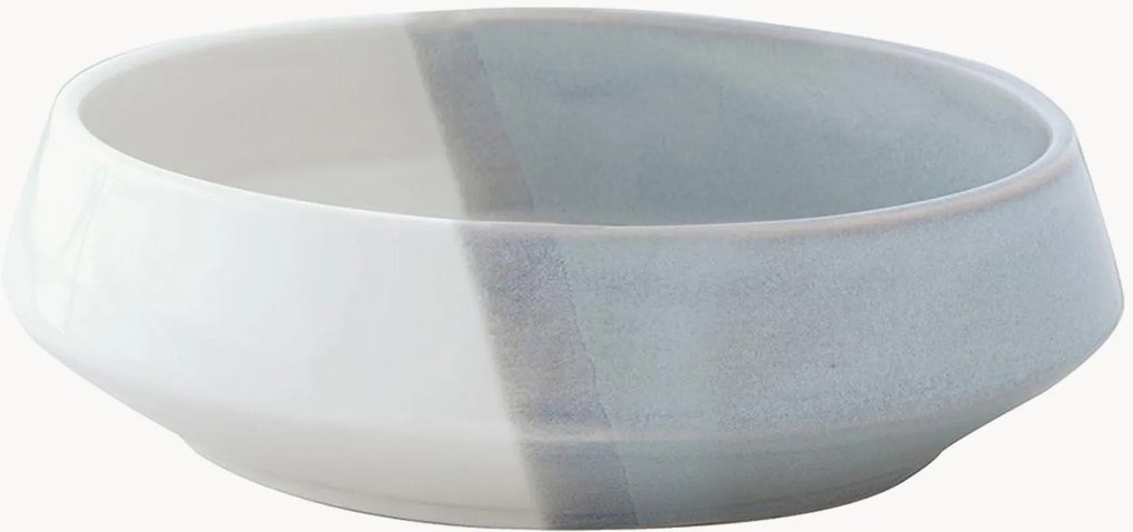 Porcelánové hlboké taniere Double, 4 ks