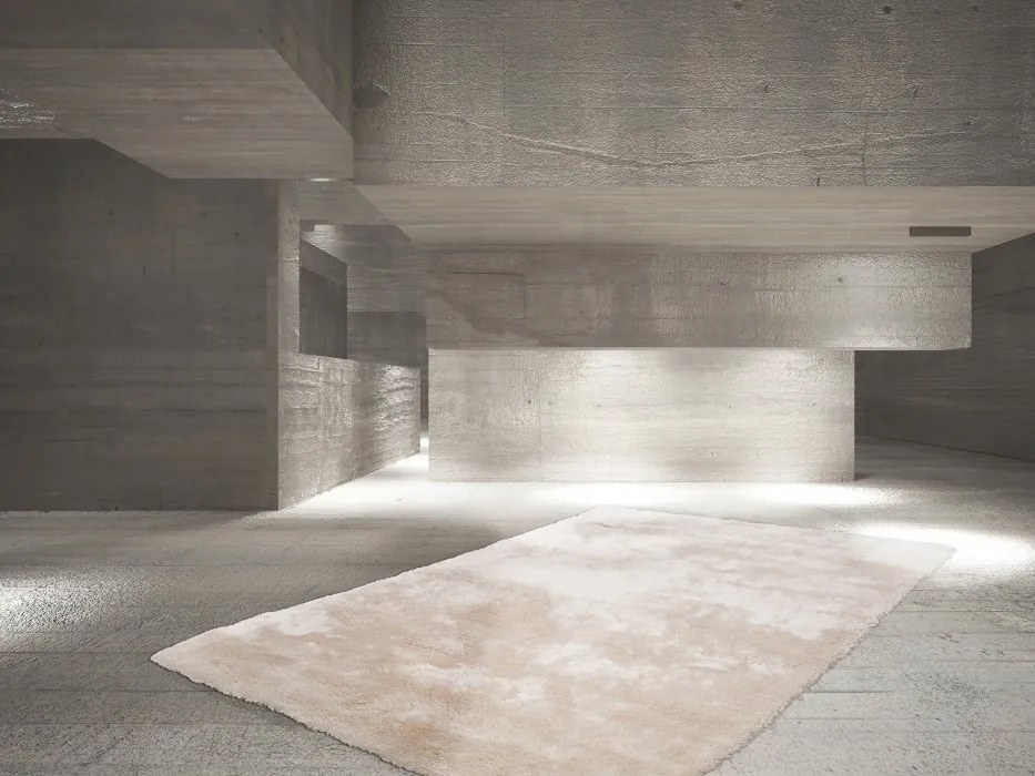 DOPREDAJ: 80x150 cm Kusový koberec Curacao 490 ivory, 80x150, biela, obývacia izba, Obsession