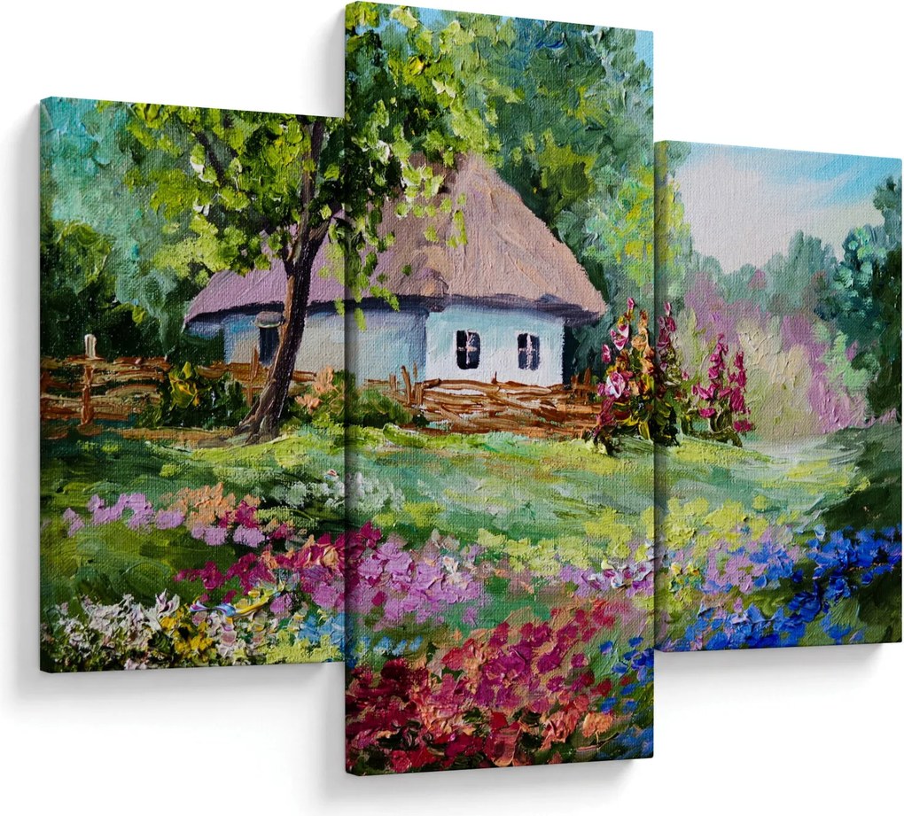 Obraz - Chalupa (90x60 cm)