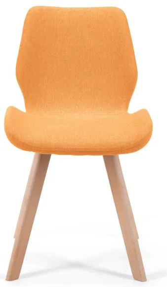 Set štyroch jedálenských stoličiek SJ.0159 oranžové